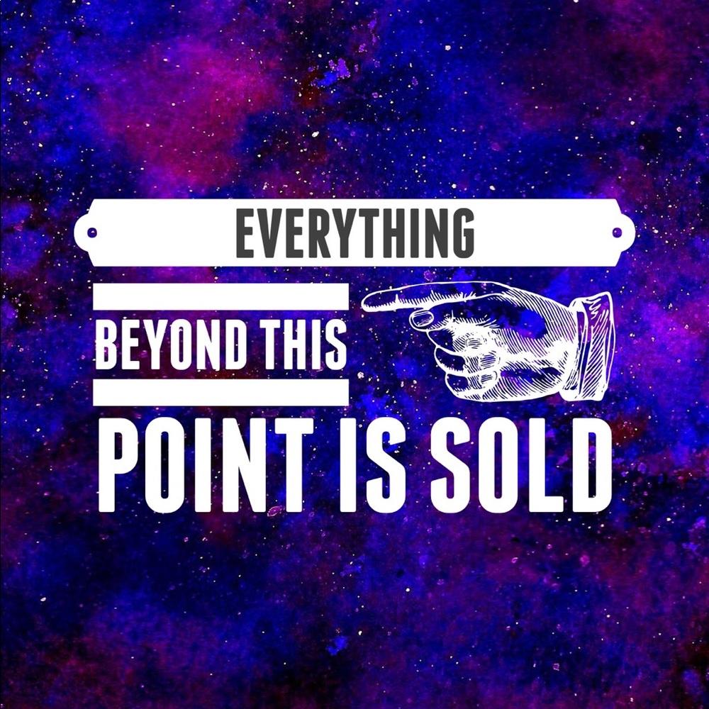 Everything beyond this point is sold 💜